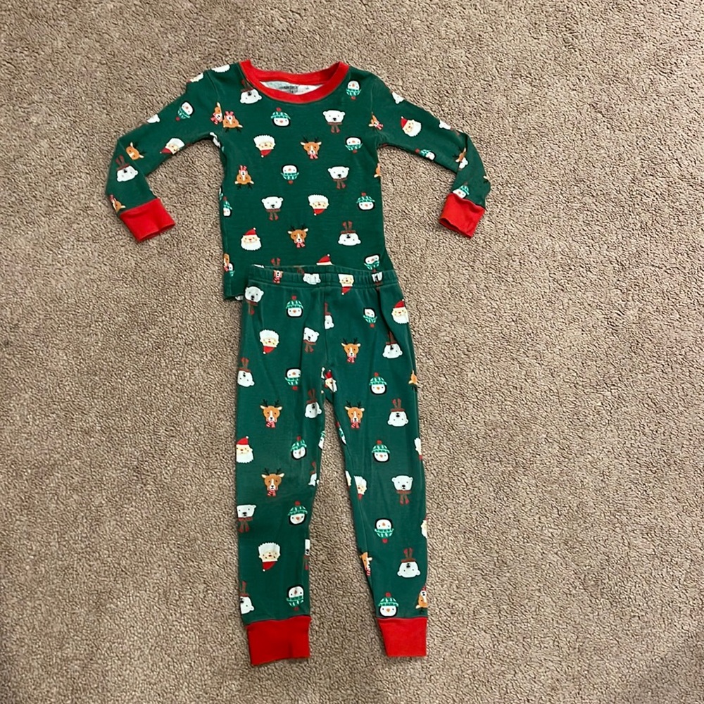 Carters Christmas pajamas, 3T